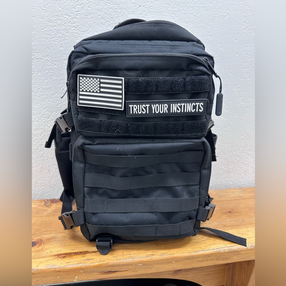 35L wolfpak backpack - Alpha black